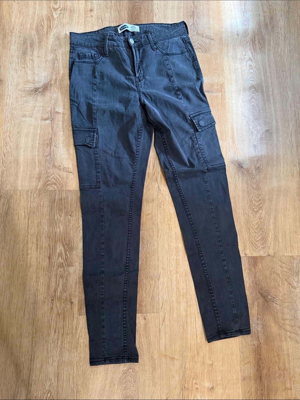 Old Navy Black Skinny Cargo Jeans